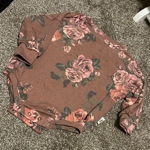Boho baby onesie